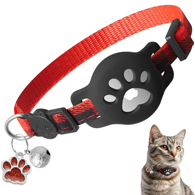 Pet Gps Tracker Collar - Pet Collar for Airtag Cat Collar