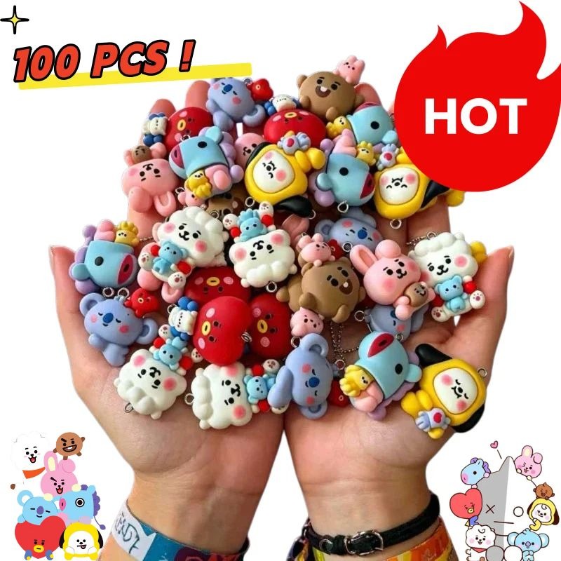 Pet Supplies Warehouse - 10pcs Kawaii Dog Bunny Cute Resin
