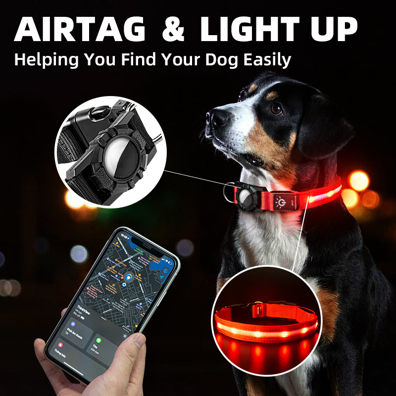 New Pet Collars WaterProof Led - Pet Gps Tracker Collar ulasan dan harga
