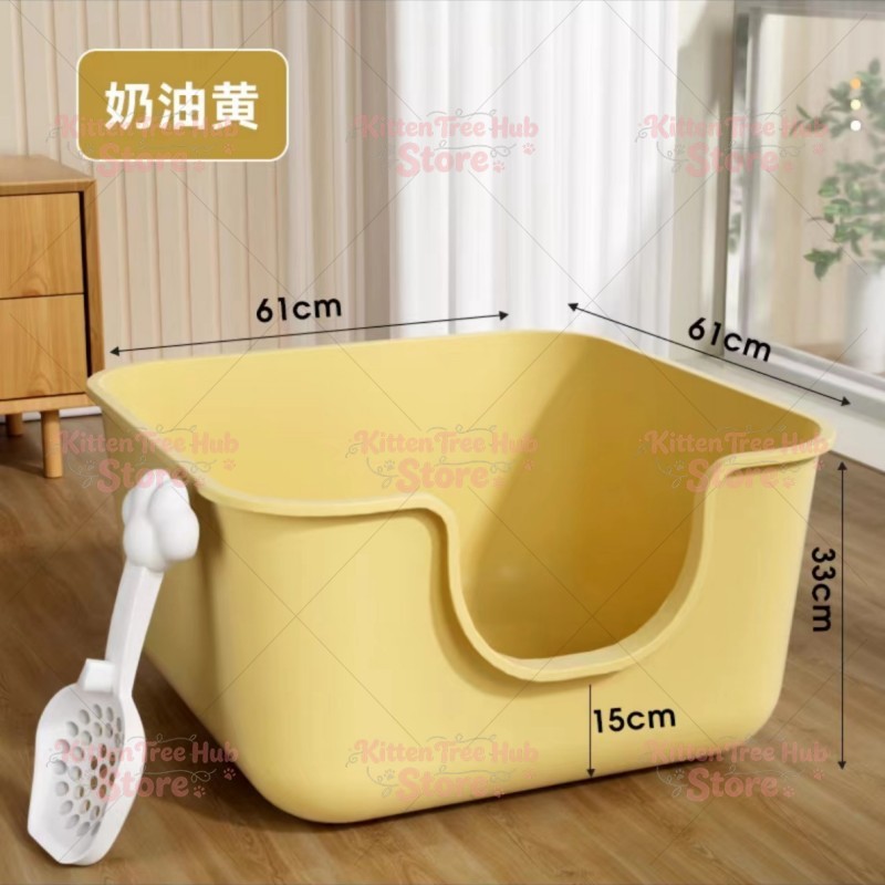 Oversized Cat Litter Box Extra - Pet Supplies Young ulasan dan harga
