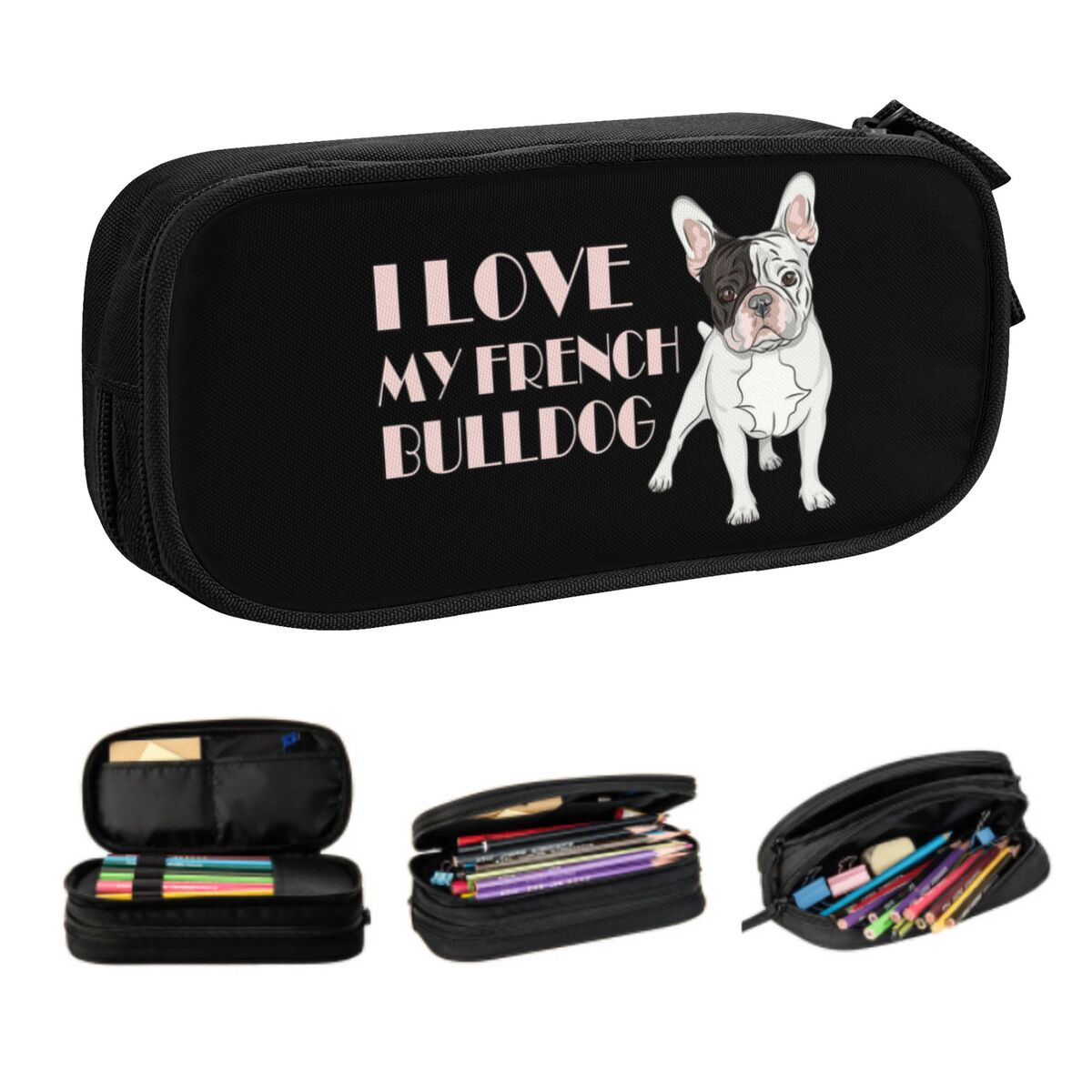 Custom French Bulldog Cute Pen - Pet X Supplies & Tack Grooming ulasan dan harga