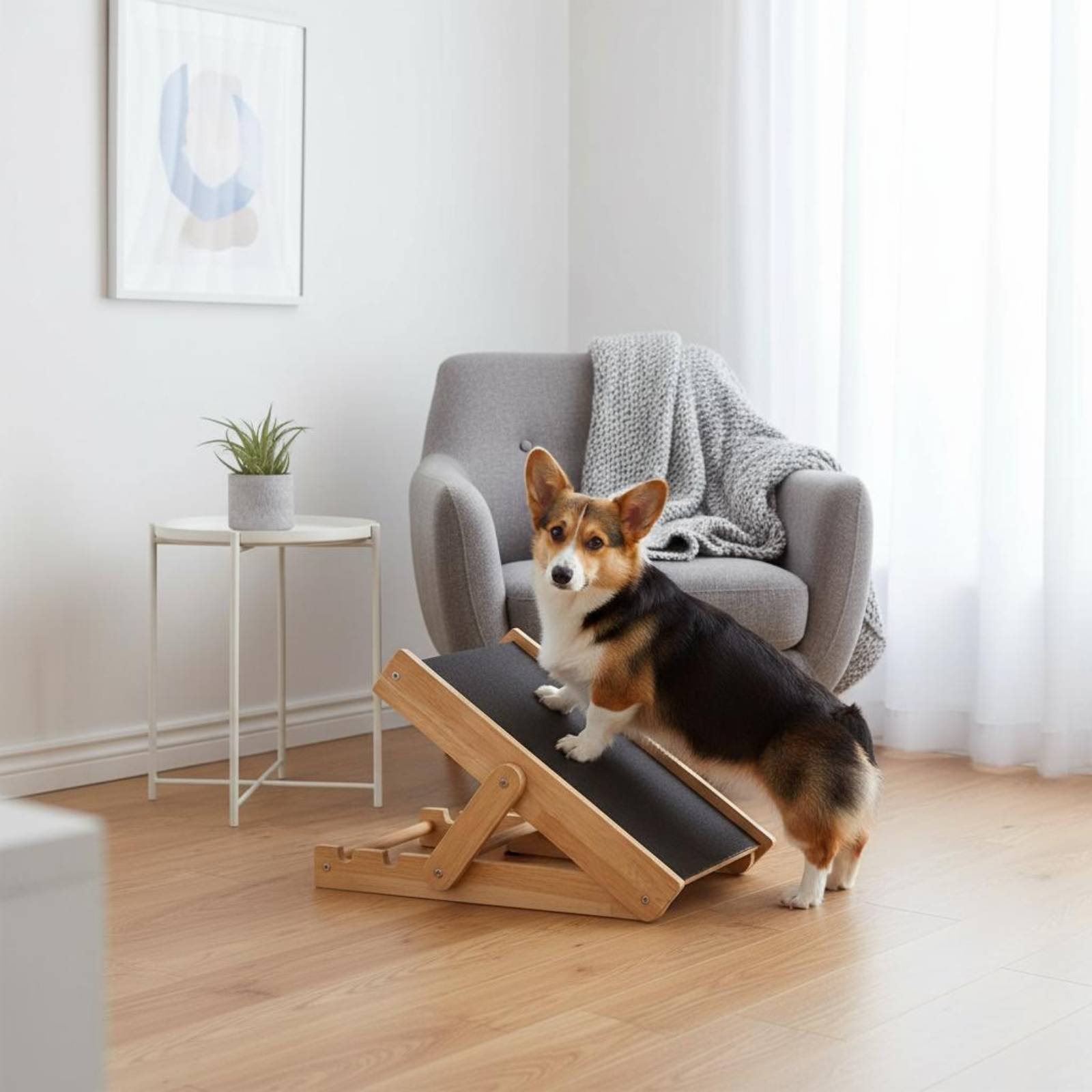 Wooden Dog Scratching Ramp Gen - Pet Supplies Young ulasan dan harga