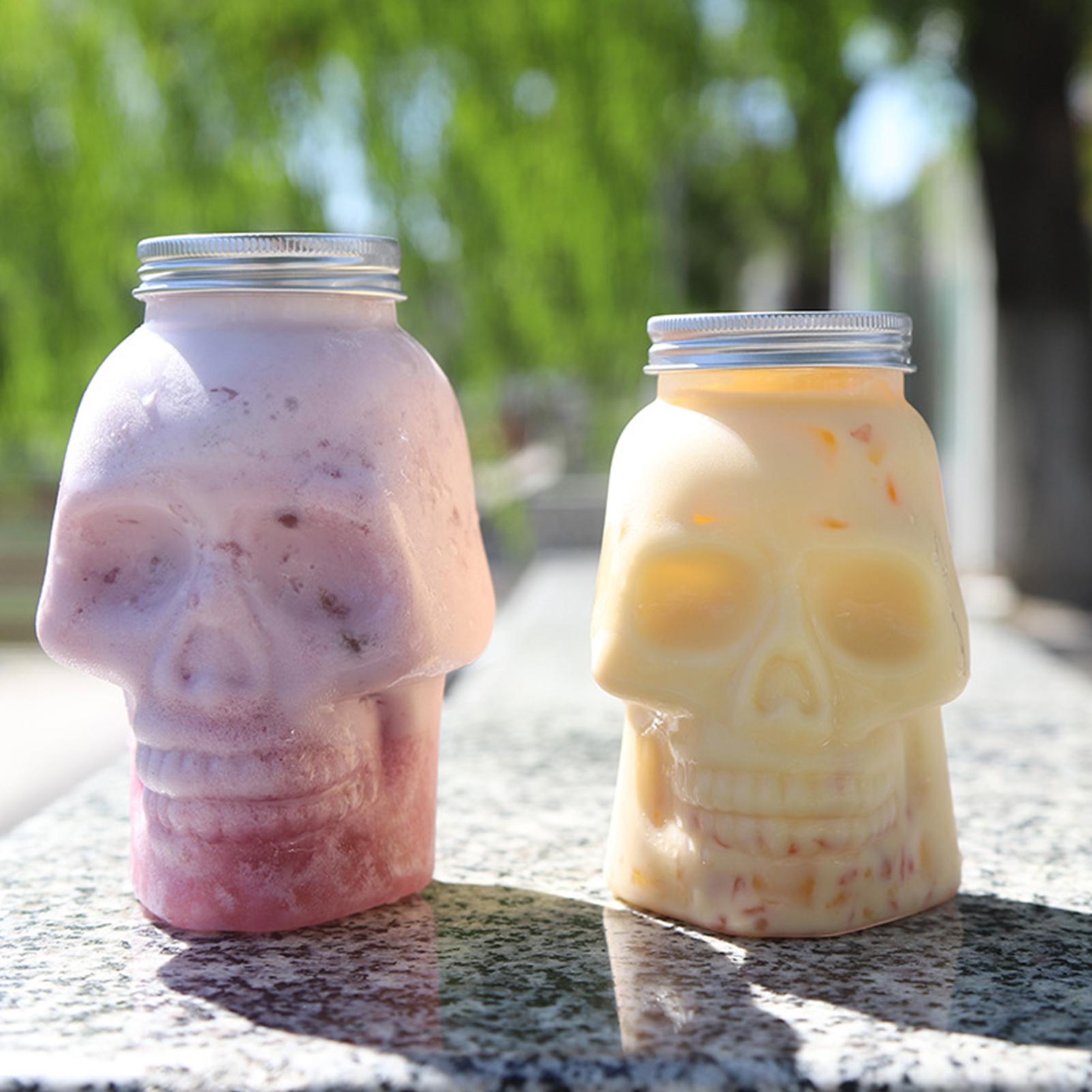 Transparent Skull Jars with Li - Pet Supplies Young ulasan dan harga