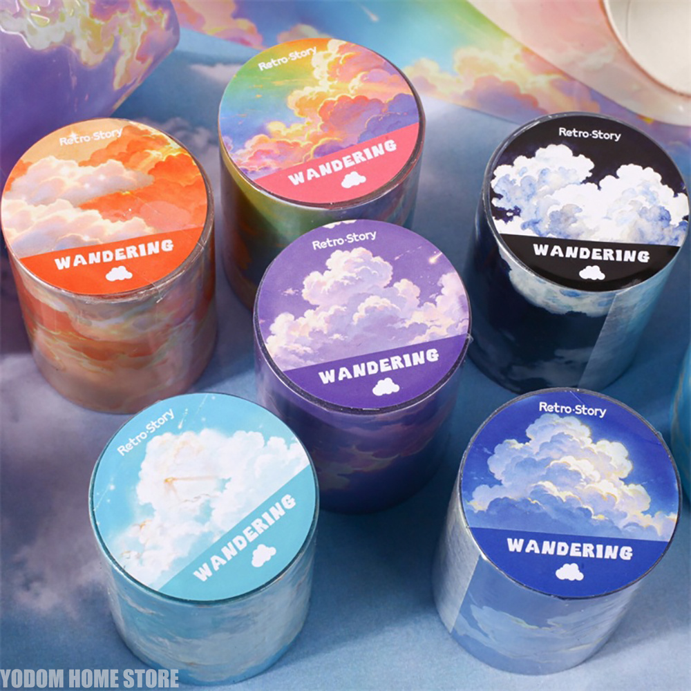 50mm X 2m PET Sky Clouds Tape  - Pet X Supplies & Tack Grooming ulasan dan harga