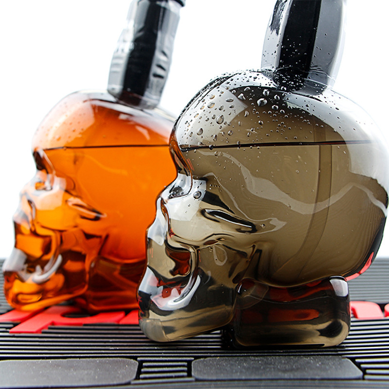 1Pc 500ml Skull Plastic Squirt - Pet Supplies Application ulasan dan harga