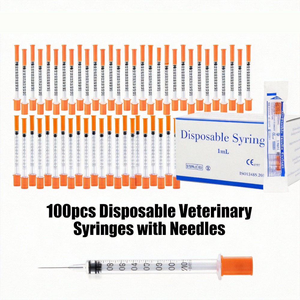 100pcs Disposable Syringe1ml 0 - Pet Supplies Warehouse ulasan dan harga