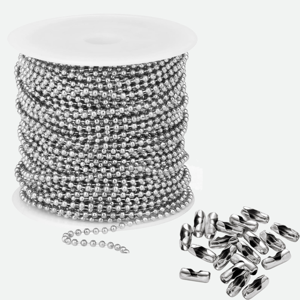 10m Stainless Steel Bead Ball  - Pet Supplies Warehouse ulasan dan harga