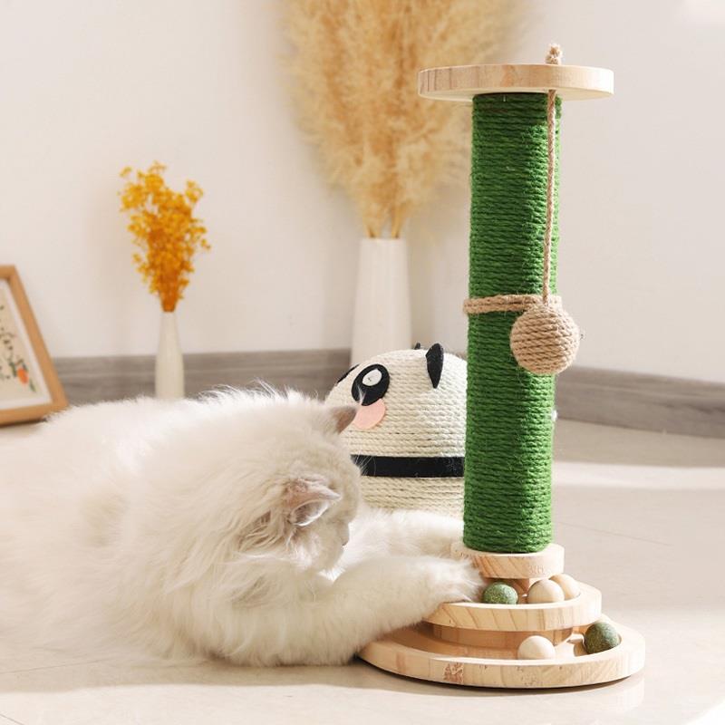 Cat Toy Column Turntable Funny - Pet Supplies Young ulasan dan harga