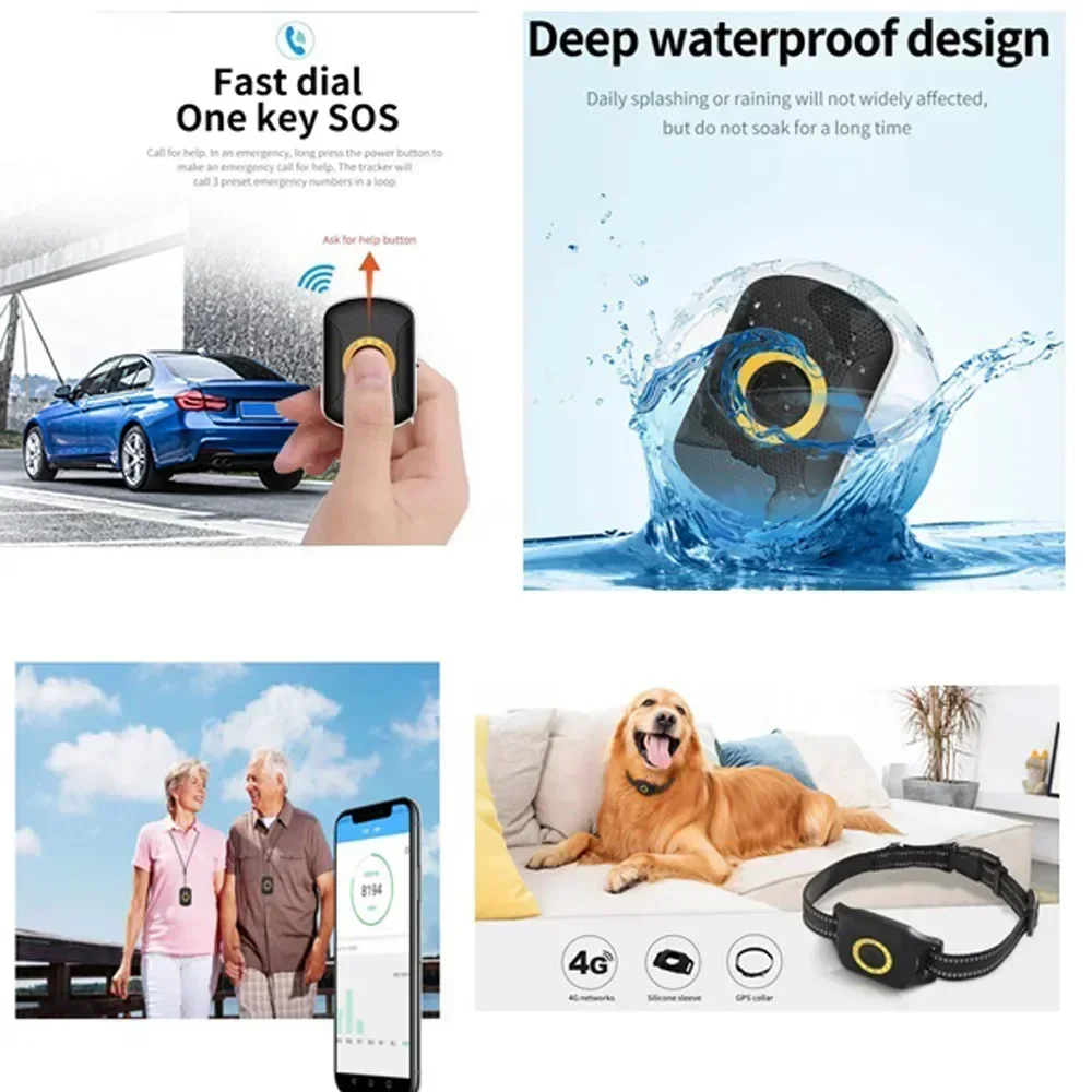 4G GPS Tracker Waterproof Pet  - Pet Gps Tracker Collar ulasan dan harga