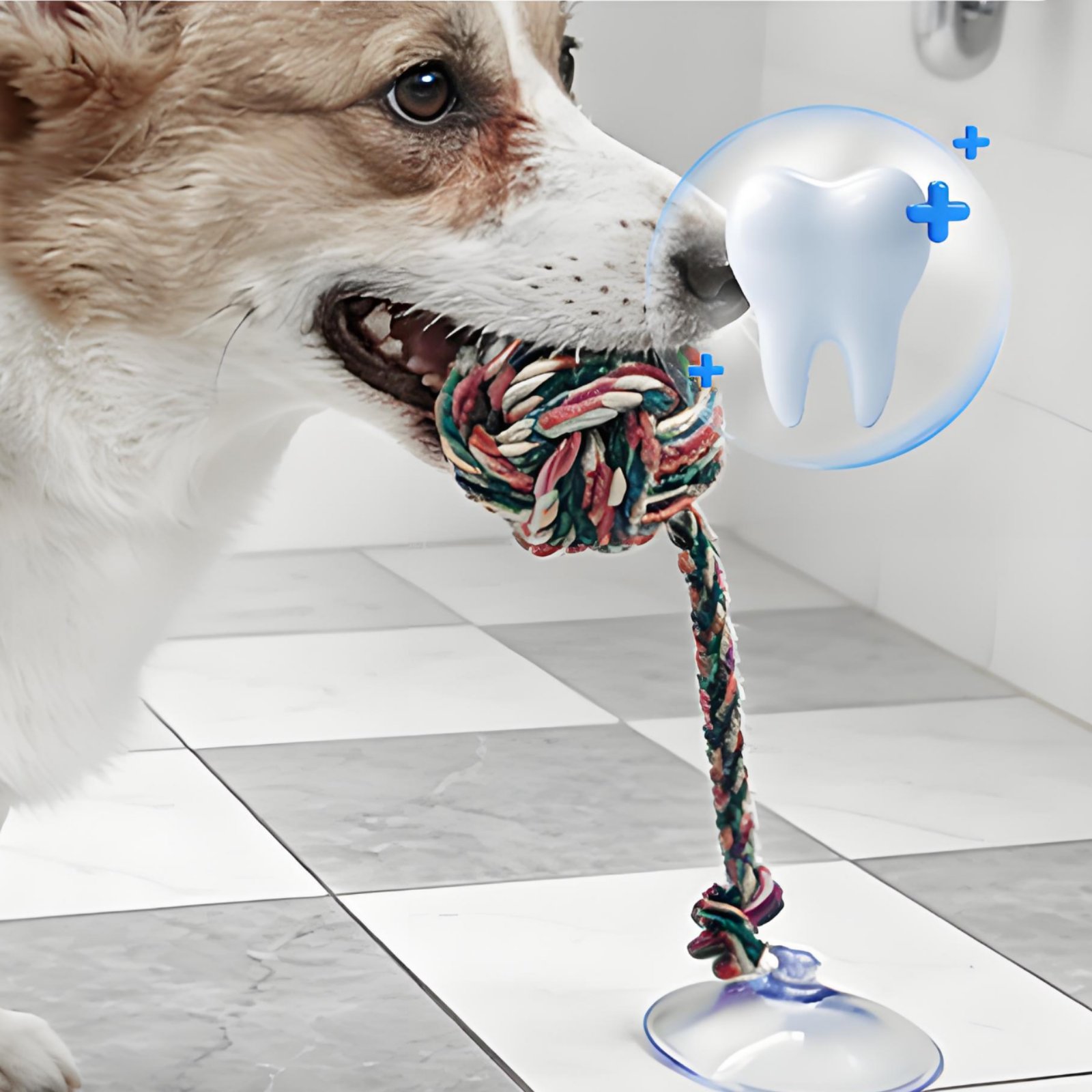 Suction Disc Dog Toy Gnaw Resi - Pet Supplies Young ulasan dan harga