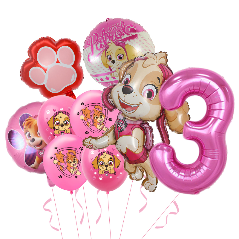 9pcs Cartoon Paw Patrol Themed - Pet Supplies Warehouse ulasan dan harga