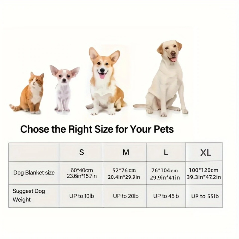 3PCS Soft Fluffy Pet Blanket C - Pet Supplies Warehouse ulasan dan harga