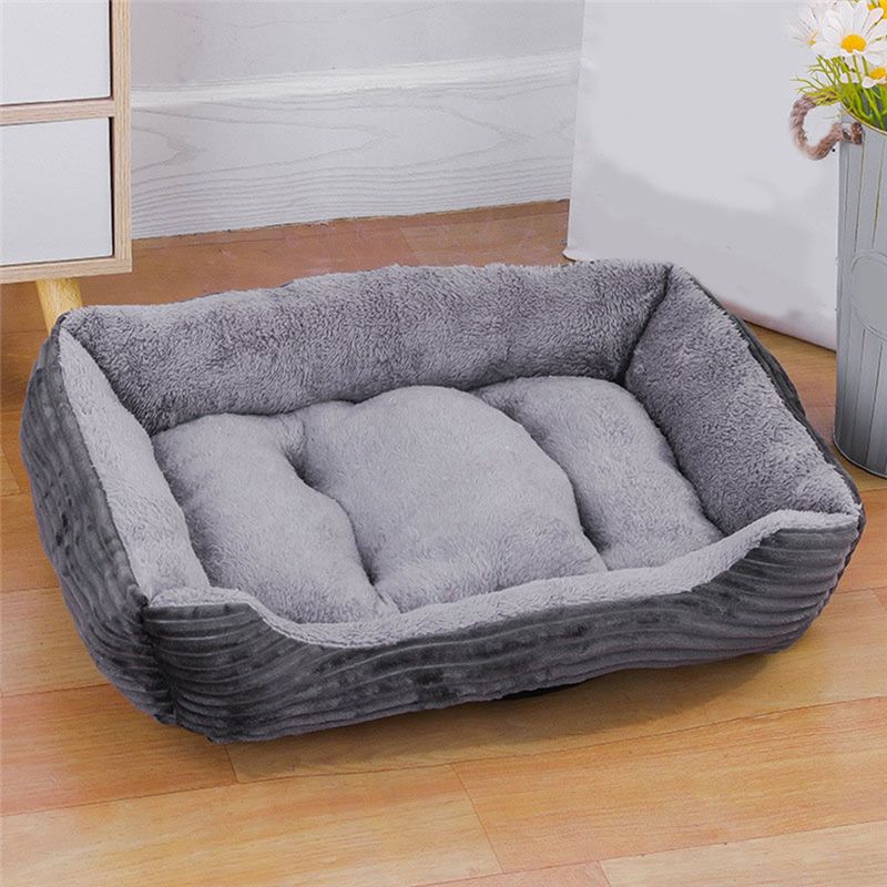 AEA9-Grey Dog Bed Pet Square P - Pet X Supplies & Tack Grooming ulasan dan harga