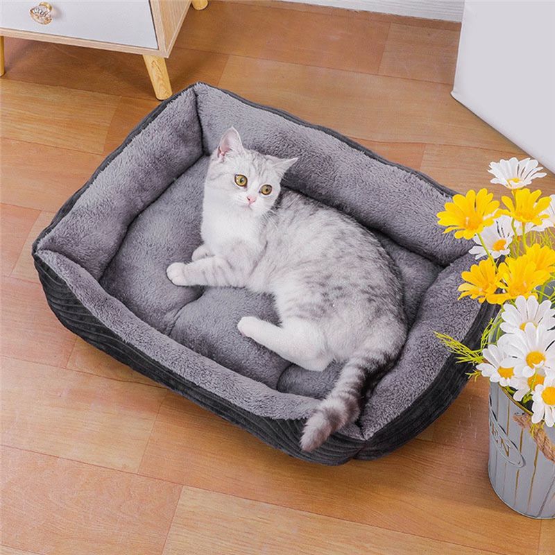 AEA9-Grey Dog Bed Pet Square P - Pet X Supplies & Tack Grooming ulasan dan harga