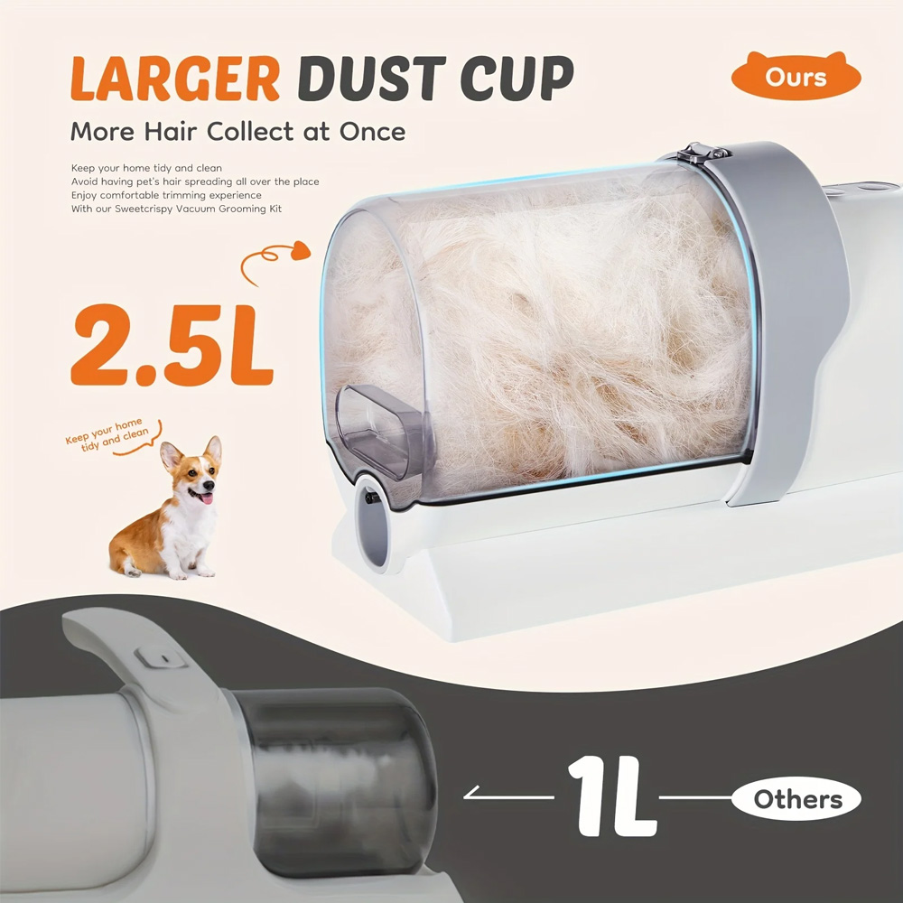 110V US Plug Pet Grooming Vacu - Pet Supplies Application ulasan dan harga