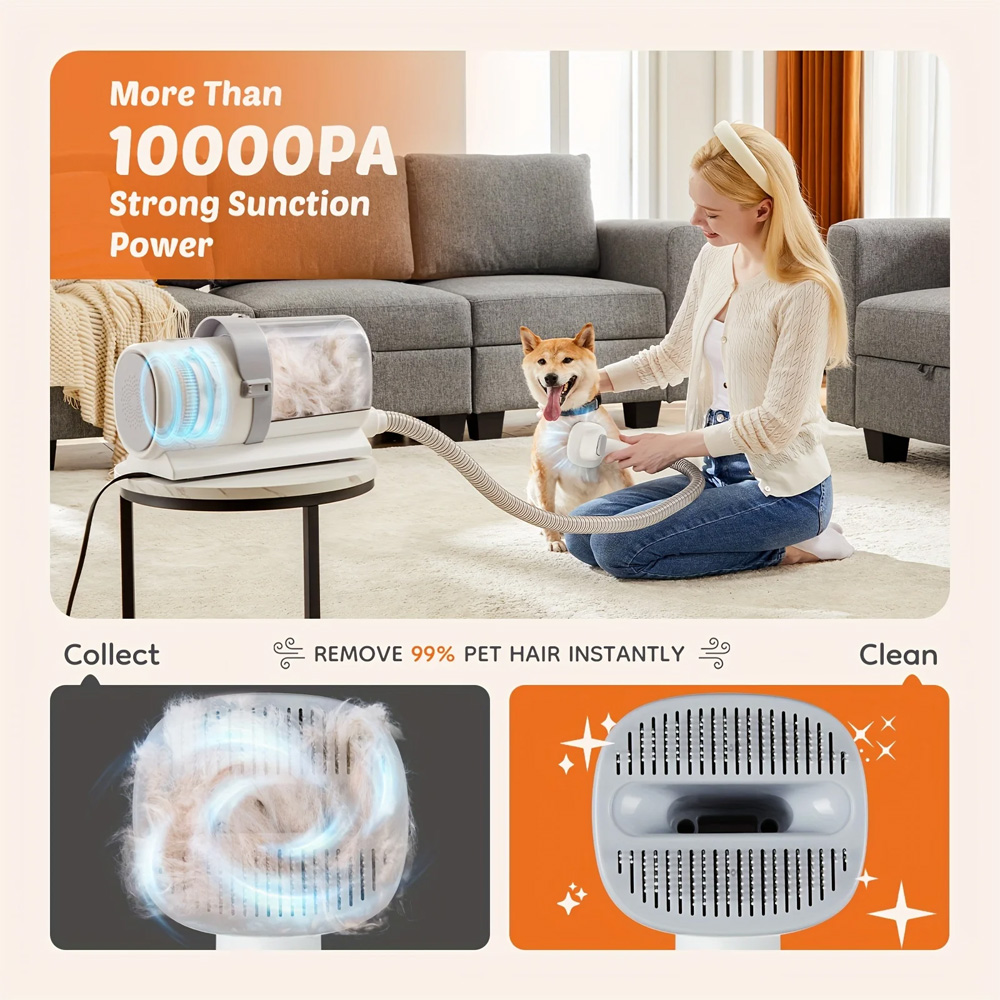 110V US Plug Pet Grooming Vacu - Pet Supplies Application ulasan dan harga